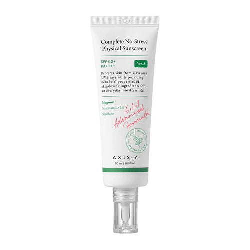 AXIS-Y Complete No-Stress Physical Sunscreen (V3) 50ml