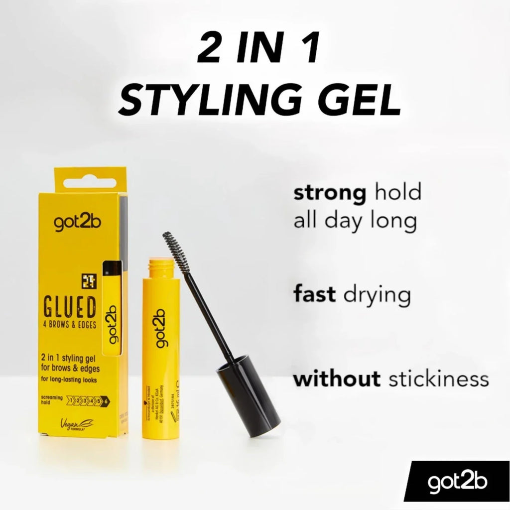 got2b Glued 4 Brows & Edges 2in1 Gel