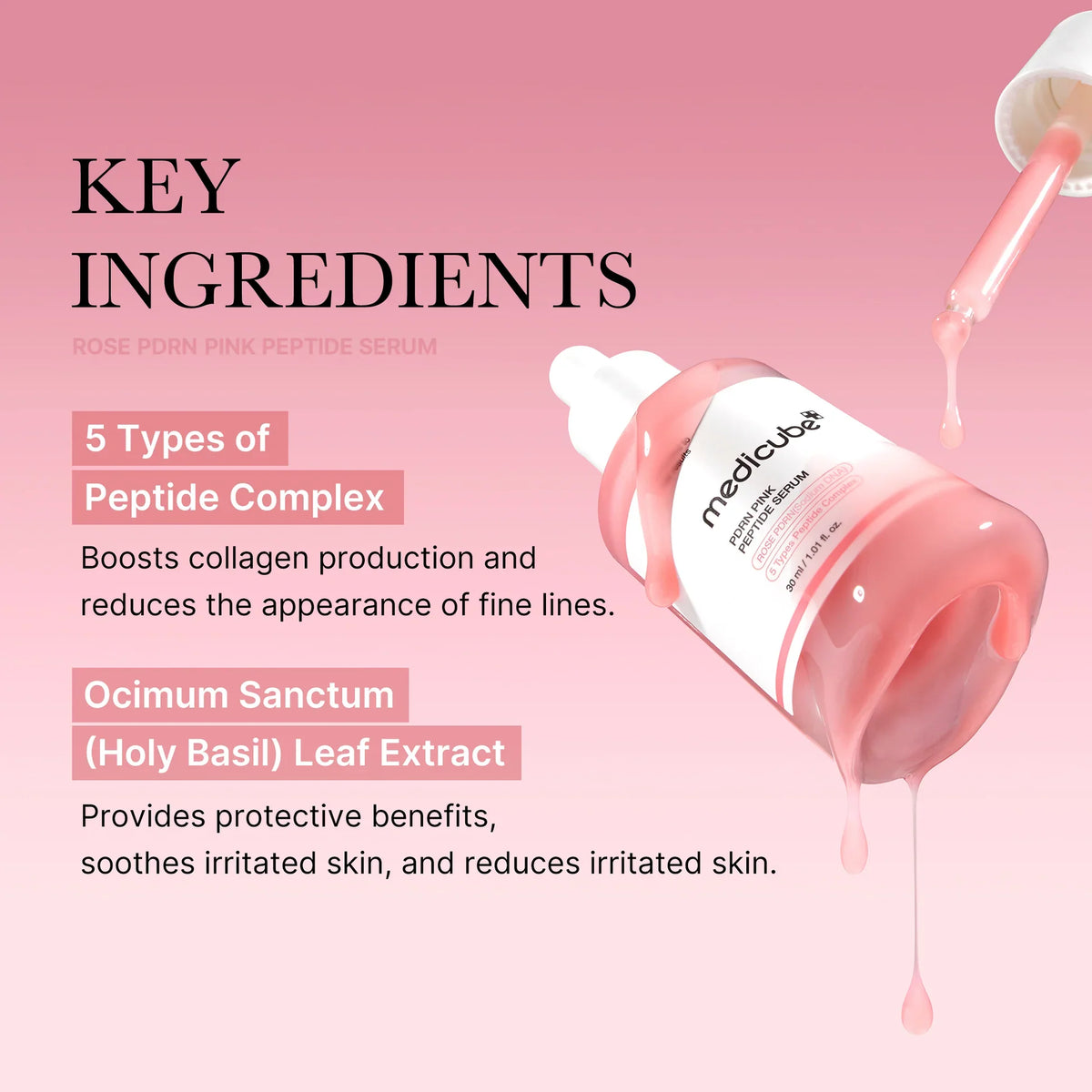 Medicube PDRN Pink Peptide Glow Serum